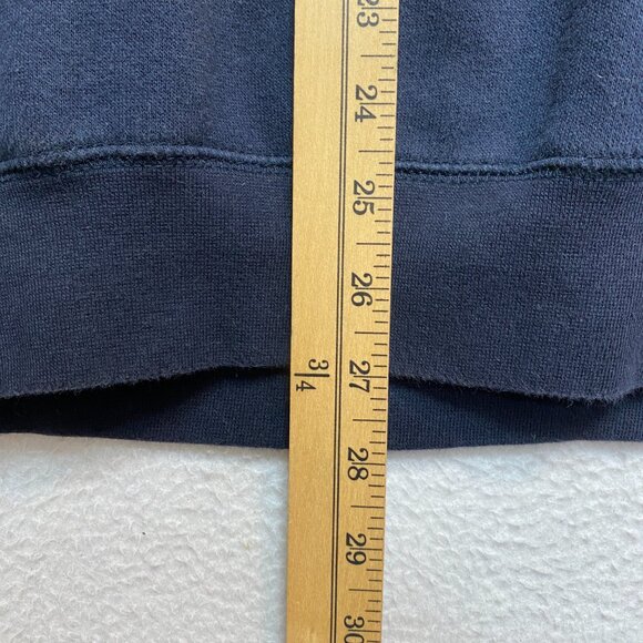 VINTAGE Penn State Nittany Lions Sweatshirt Mens L Navy OBV 1/4 Zip Pullover - Picture 14 of 15